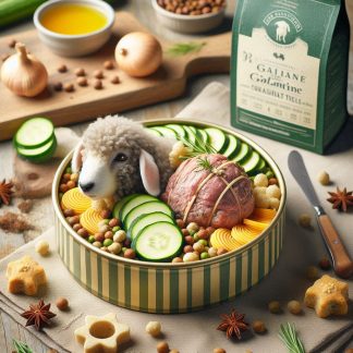 Galantina di Agnello con Zucchine e Miglio, nutriente e delicata - g 95