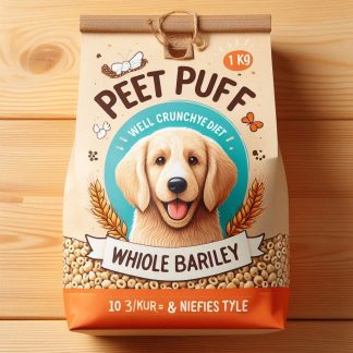 Orzo Integrale Soffiato, per un'alimentazione naturale e croccante - kg 1